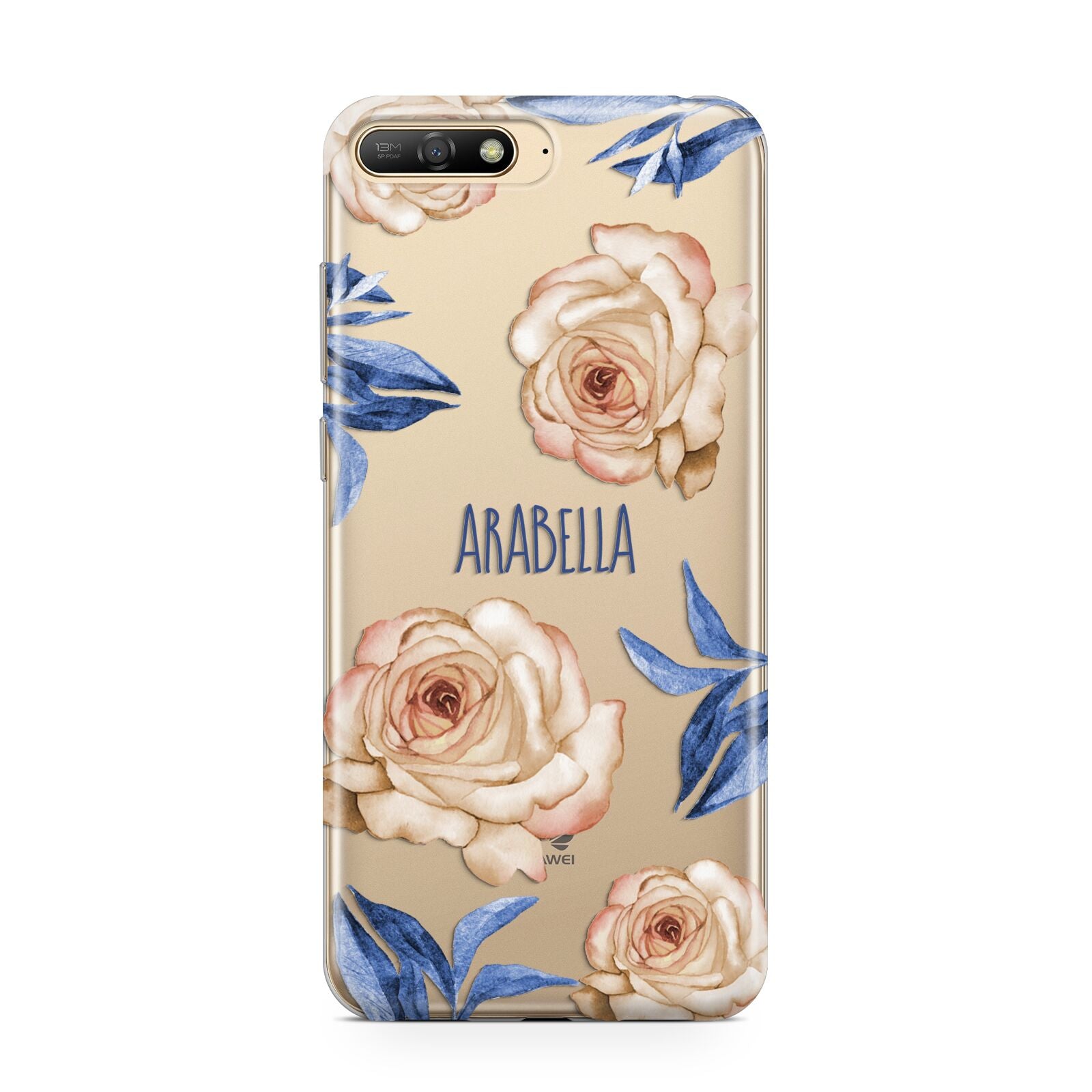 Pretty Floral Custom Huawei Y6 2018