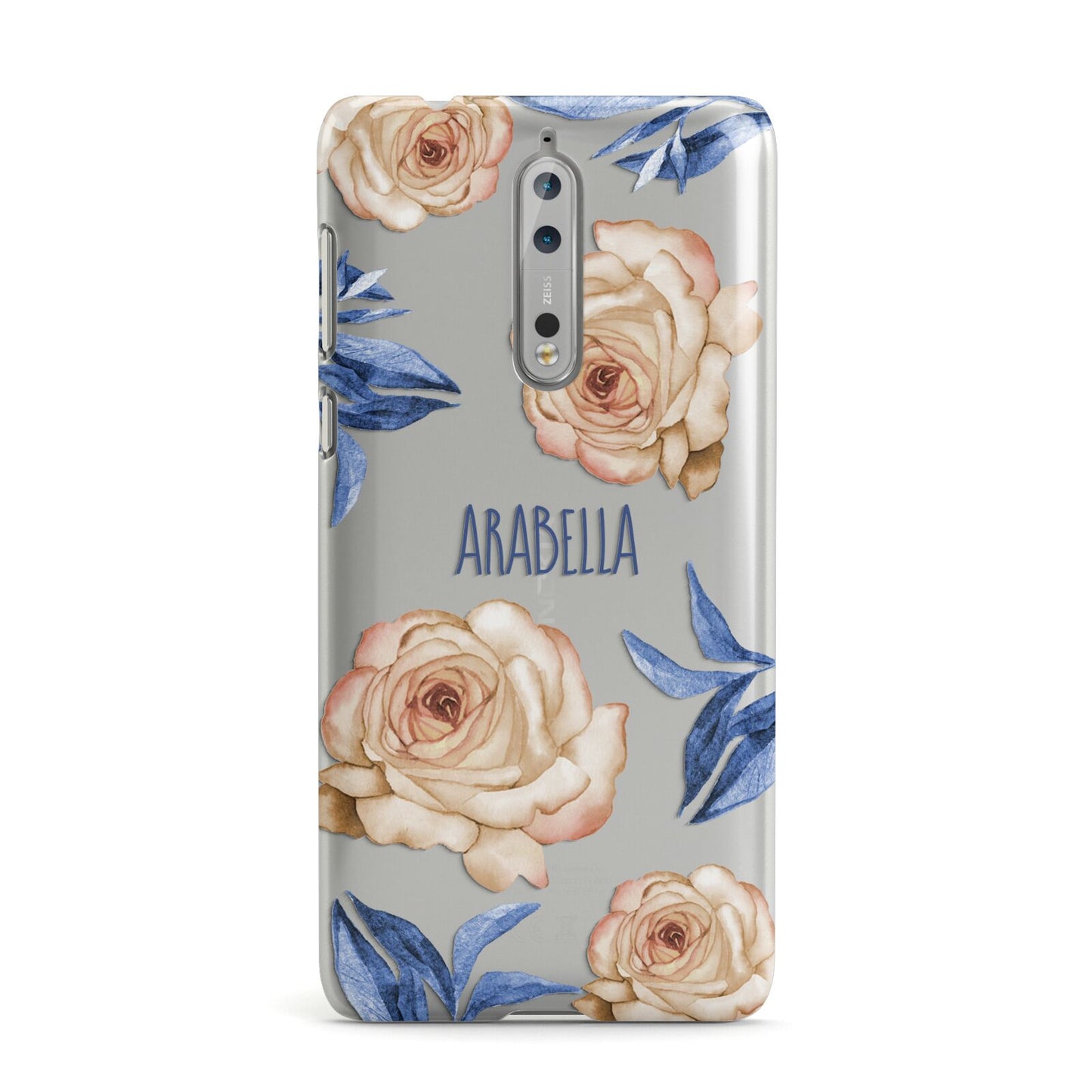 Pretty Floral Custom Nokia Case