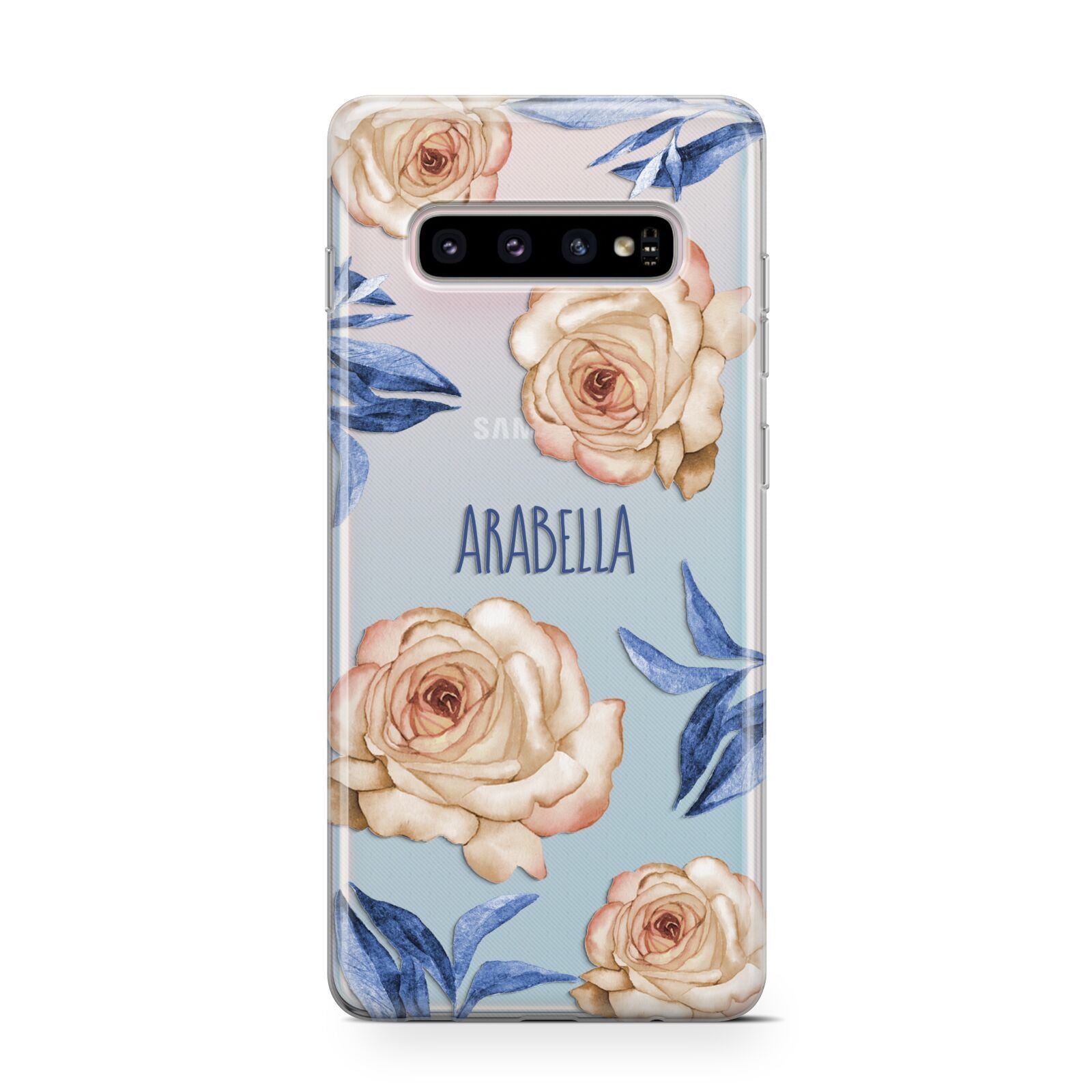 Pretty Floral Custom Protective Samsung Galaxy Case