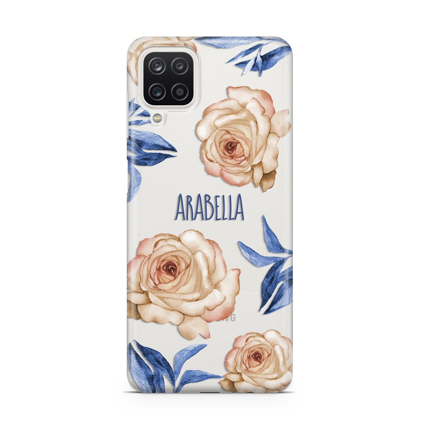 Pretty Floral Custom Samsung A12 Case