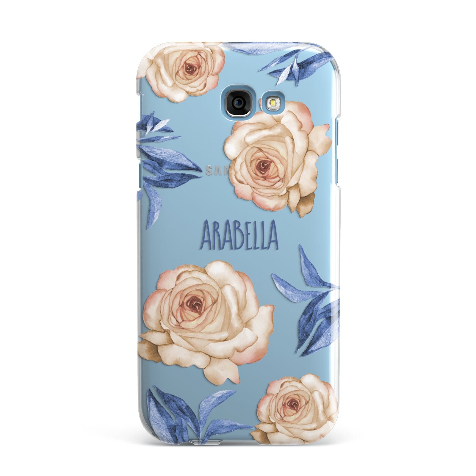 Pretty Floral Custom Samsung Galaxy A7 2017 Case