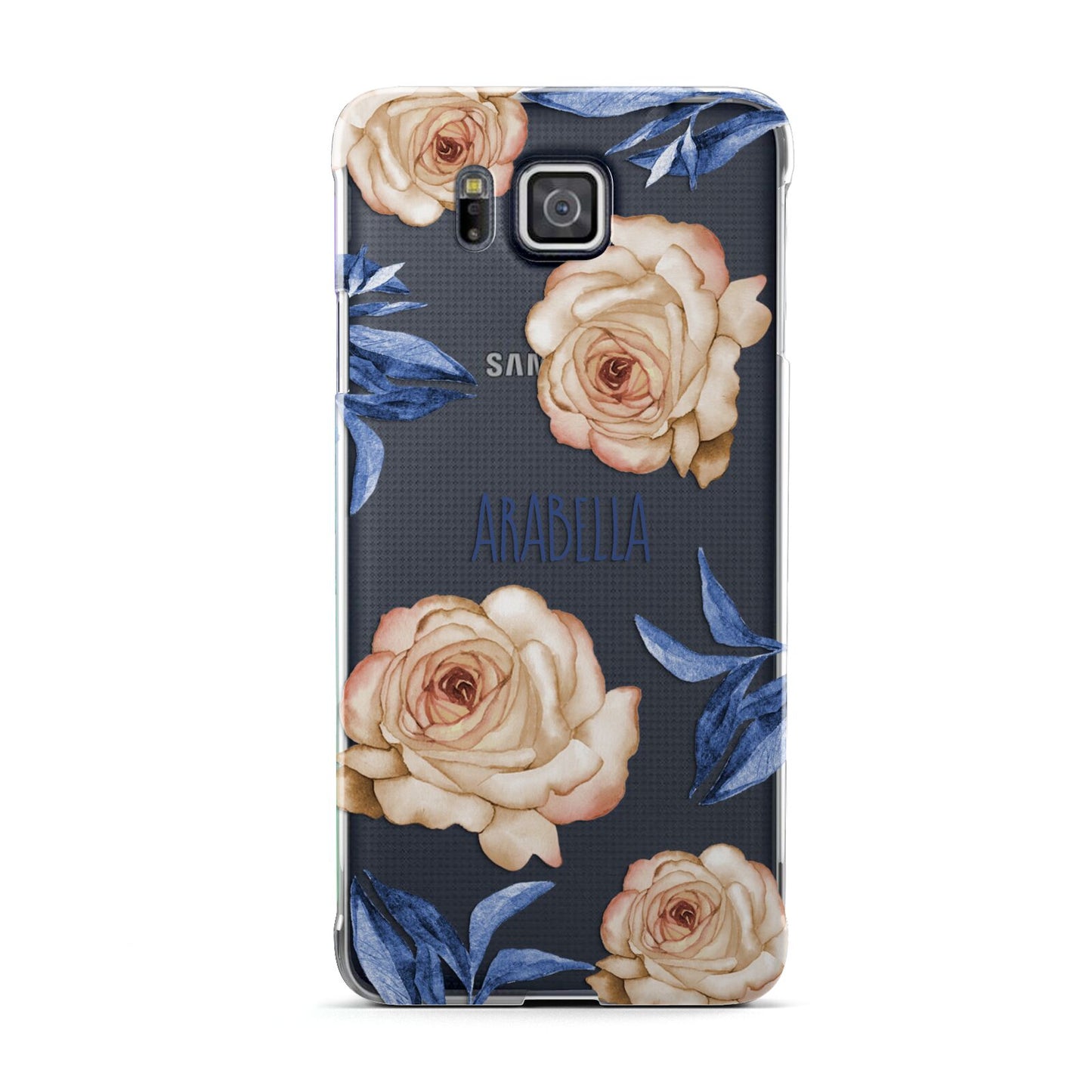 Pretty Floral Custom Samsung Galaxy Alpha Case