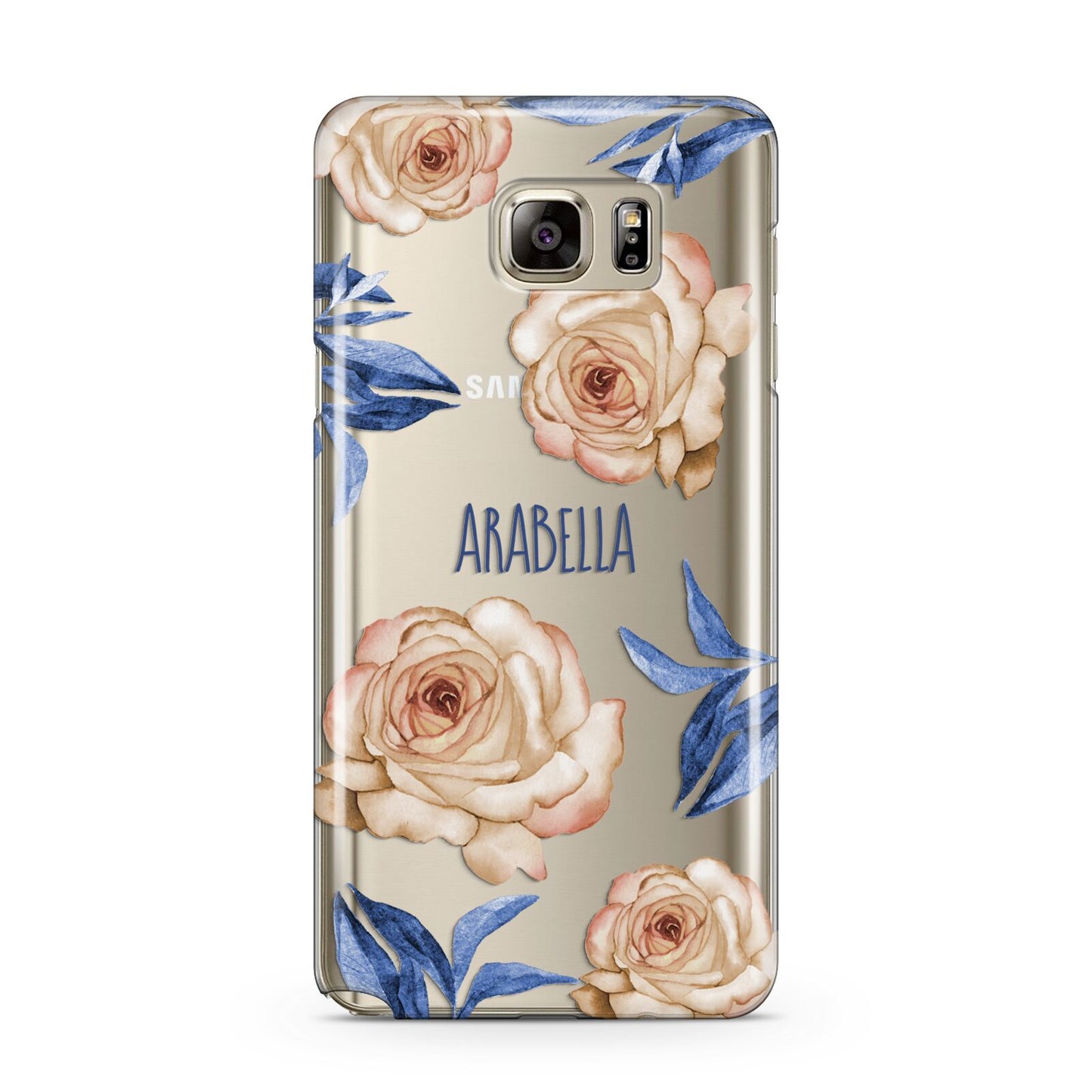 Pretty Floral Custom Samsung Galaxy Note 5 Case