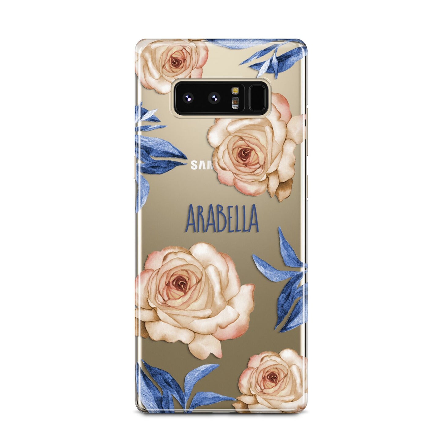 Pretty Floral Custom Samsung Galaxy Note 8 Case