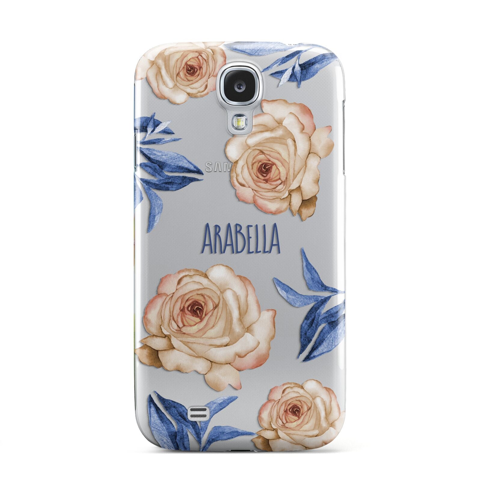 Pretty Floral Custom Samsung Galaxy S4 Case