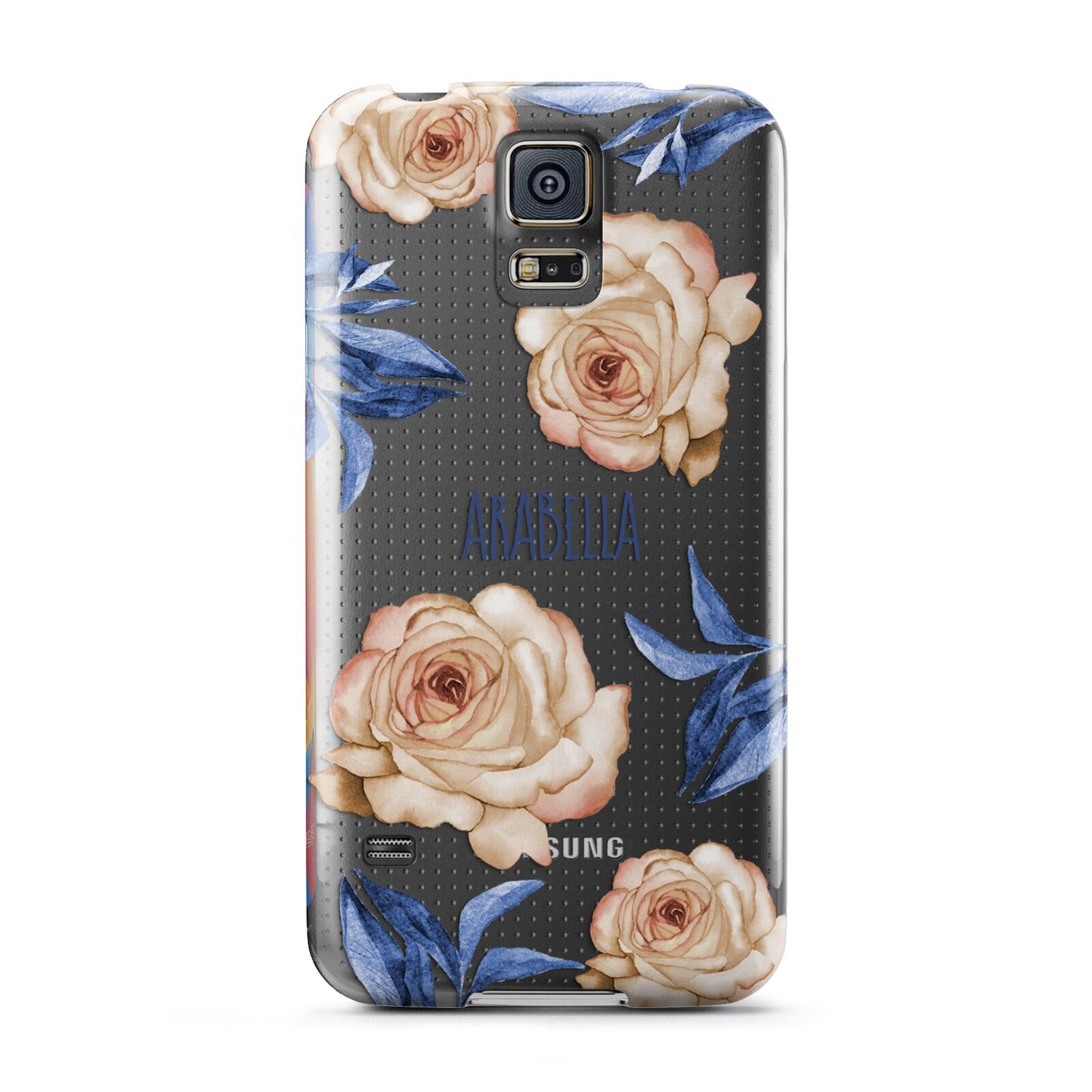 Pretty Floral Custom Samsung Galaxy S5 Case