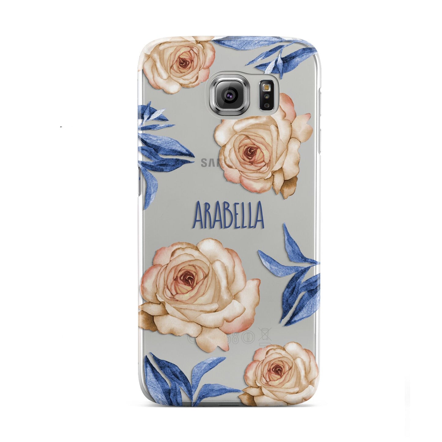 Pretty Floral Custom Samsung Galaxy S6 Case