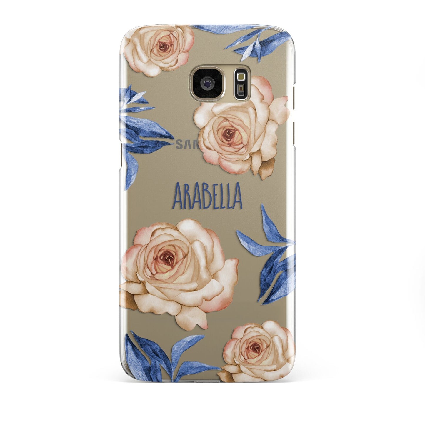 Pretty Floral Custom Samsung Galaxy S7 Edge Case