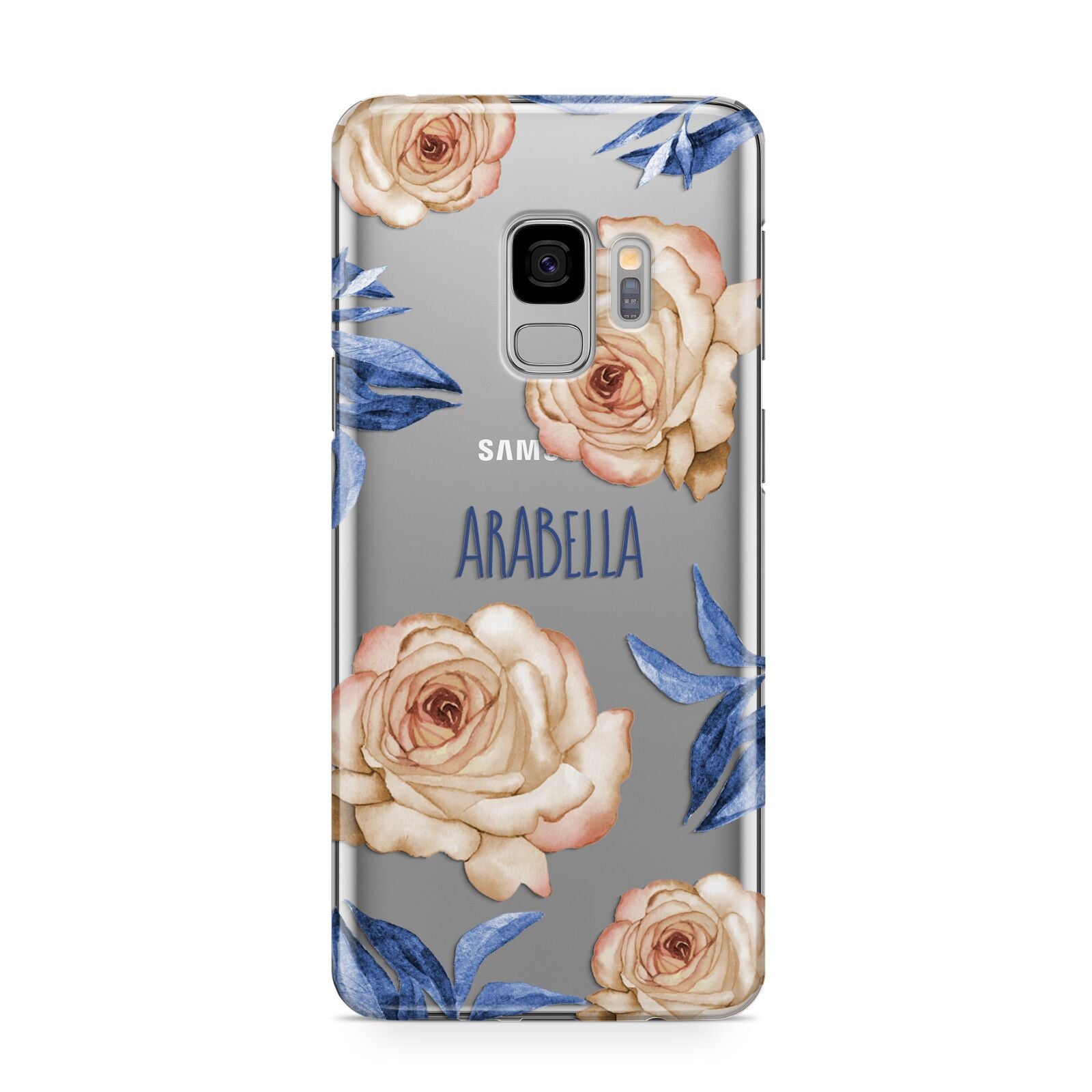 Pretty Floral Custom Samsung Galaxy S9 Case