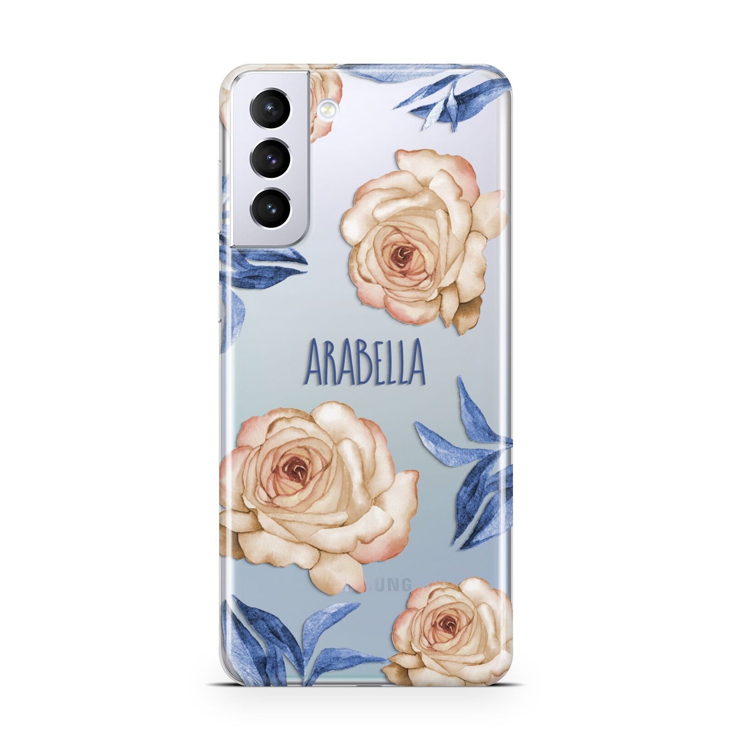 Pretty Floral Custom Samsung S21 Plus Case