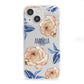Pretty Floral Custom iPhone 13 Mini Clear Bumper Case