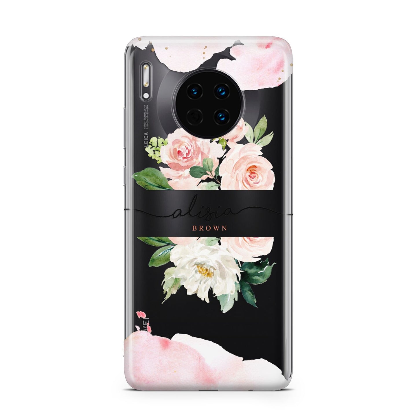 Pretty Roses Personalised Name Huawei Mate 30