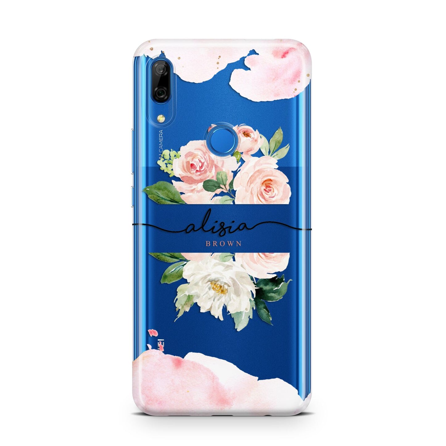 Pretty Roses Personalised Name Huawei P Smart Z