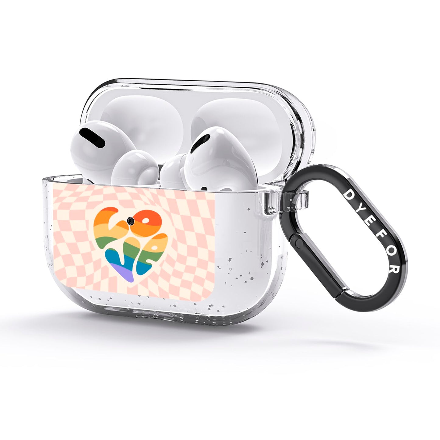 Pride AirPods Glitter Case 3rd Gen Side Image