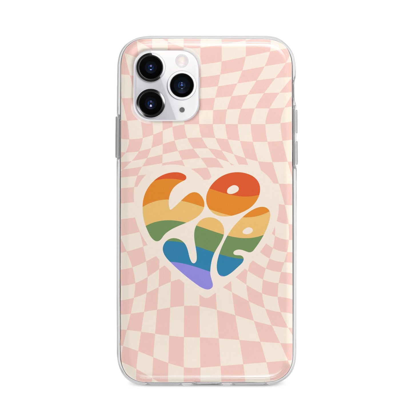 Pride Apple iPhone 11 Pro in Silver with Bumper Case