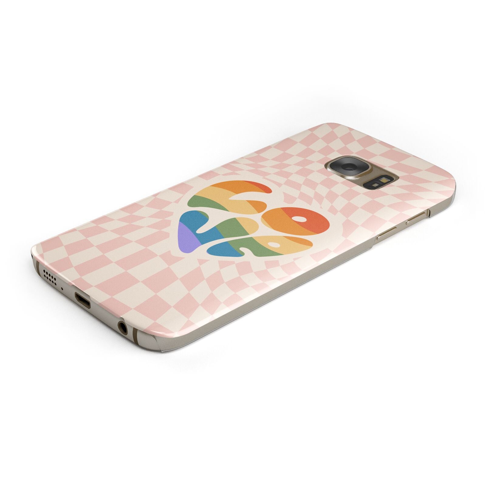 Pride Protective Samsung Galaxy Case Angled Image