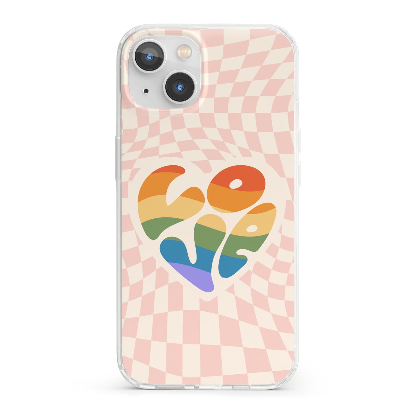 Pride iPhone 13 Clear Bumper Case