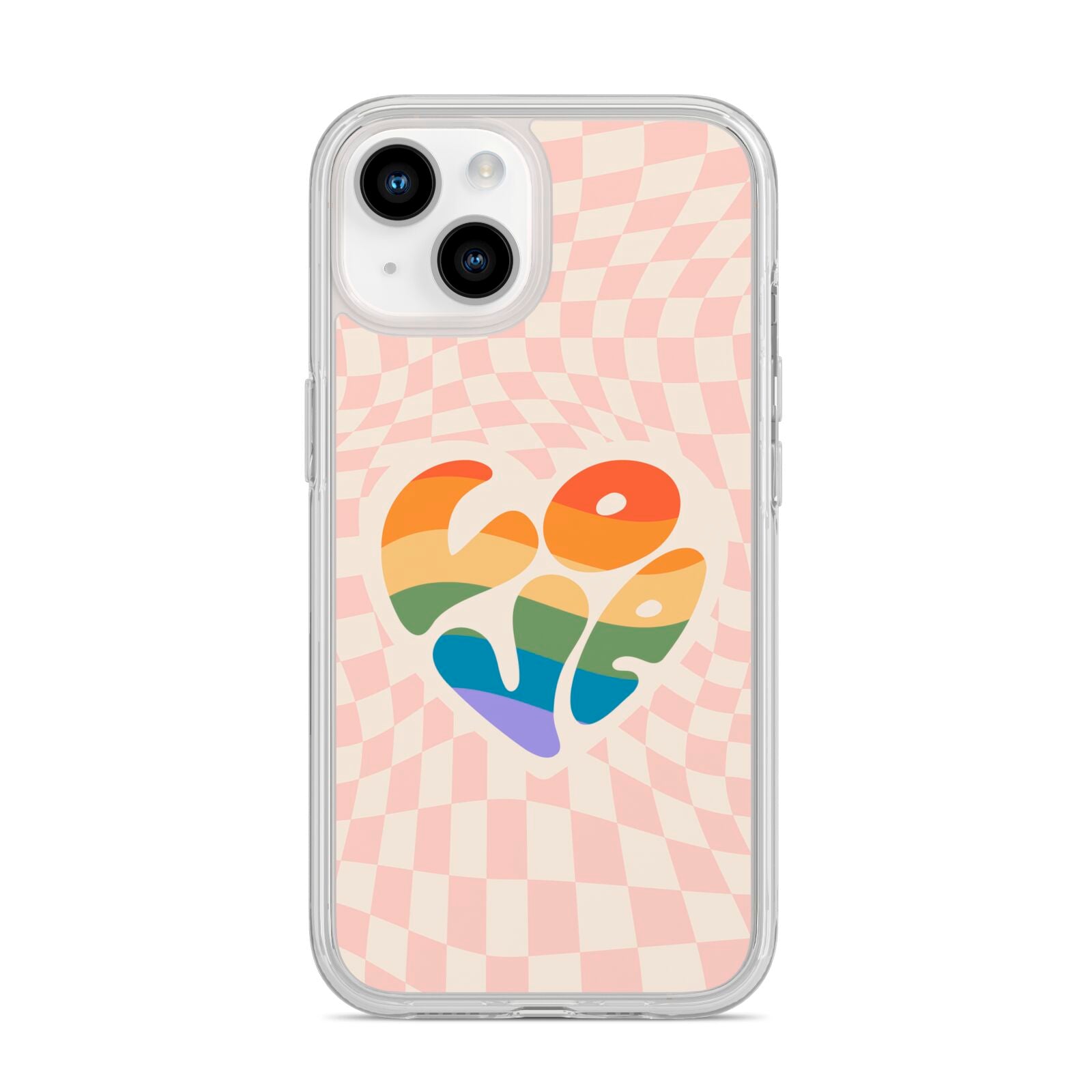 Pride iPhone 14 Clear Tough Case Starlight