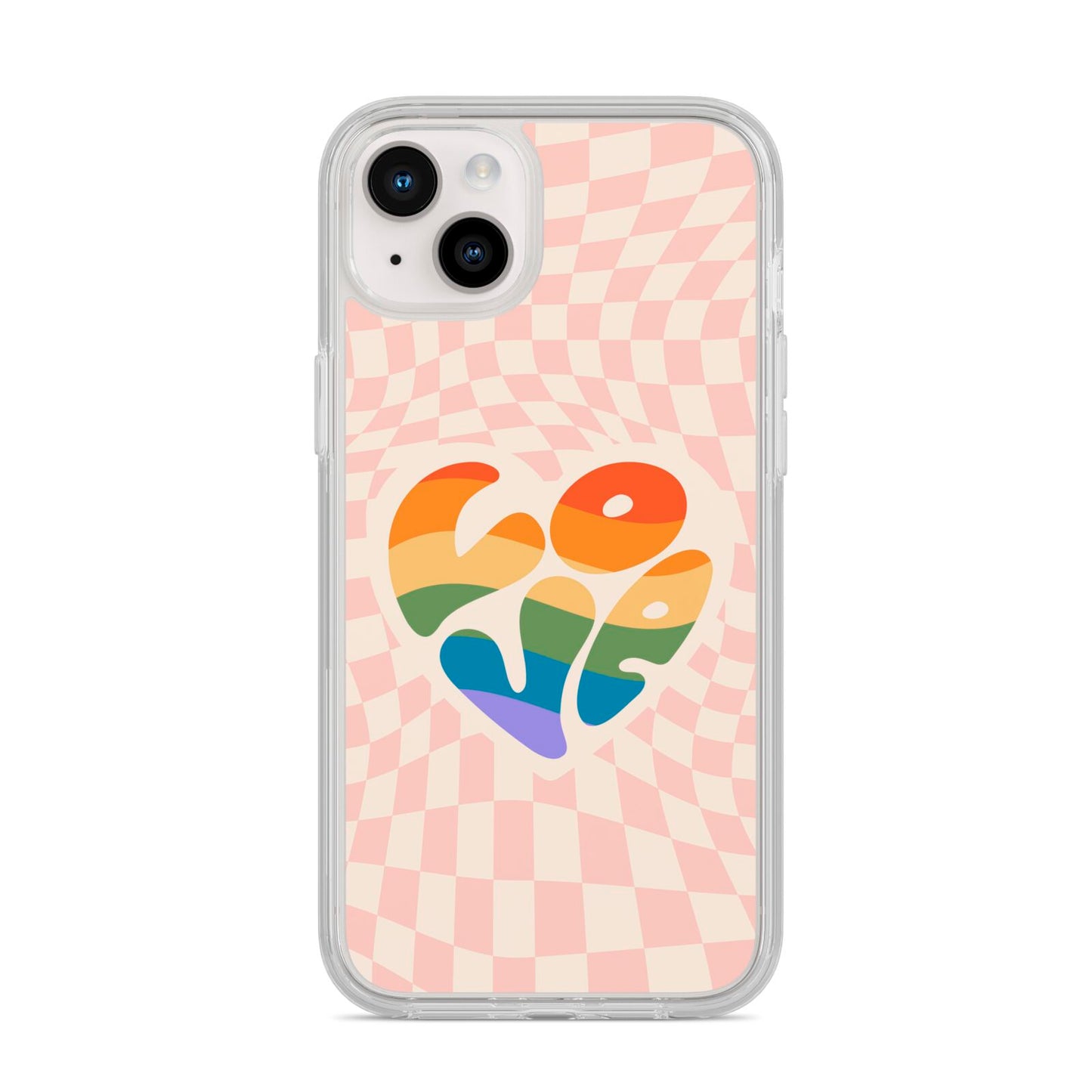 Pride iPhone 14 Plus Clear Tough Case Starlight