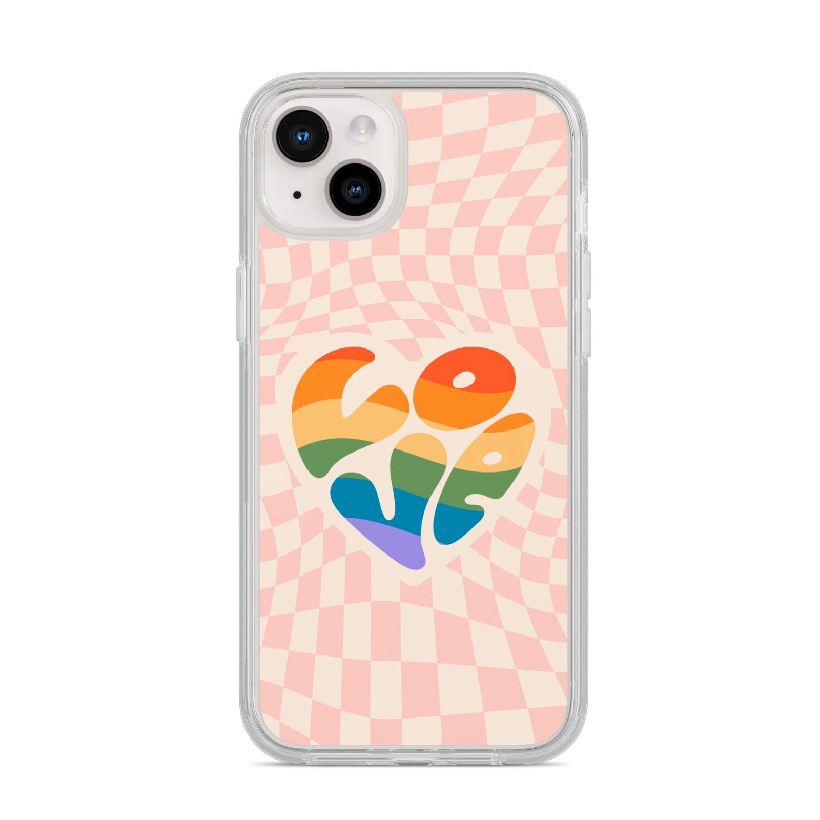 Pride iPhone 14 Plus Clear Tough Case Starlight