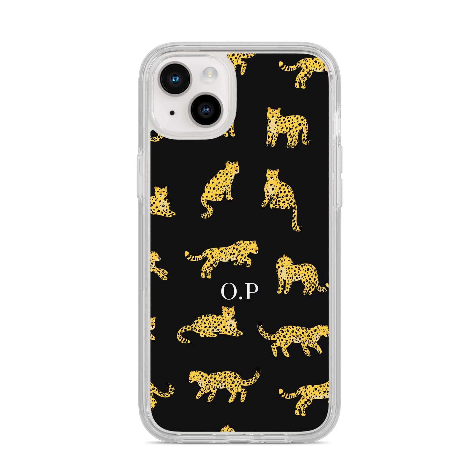 Prowling Leopard iPhone 14 Plus Clear Tough Case Starlight