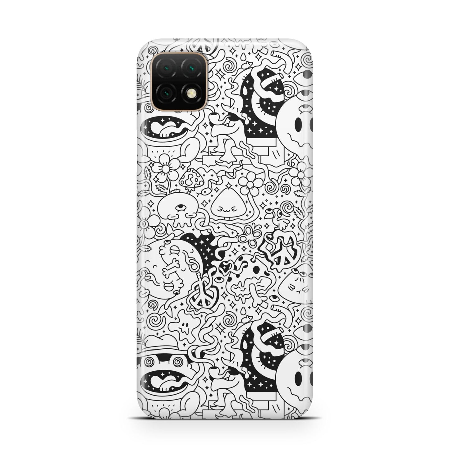 Psychedelic Cartoon Huawei Enjoy 20 Phone Case