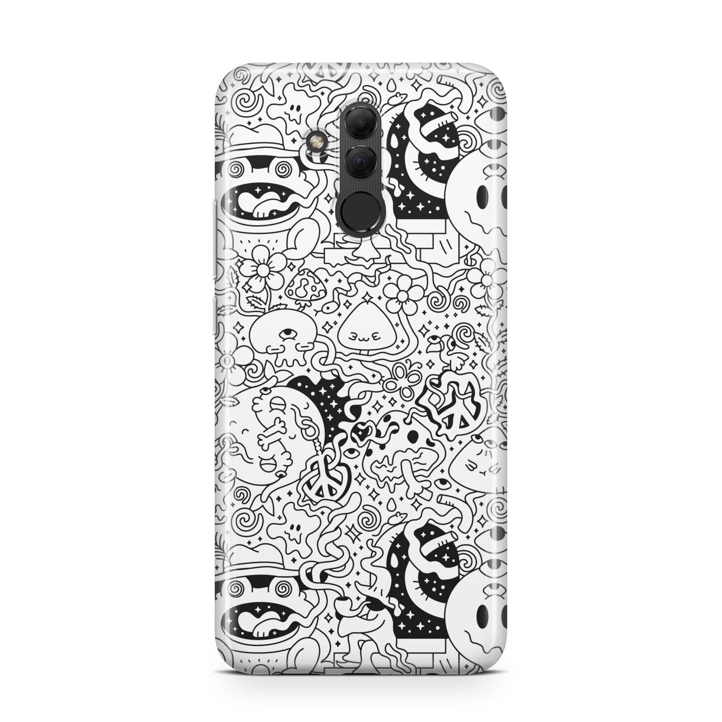 Psychedelic Cartoon Huawei Mate 20 Lite