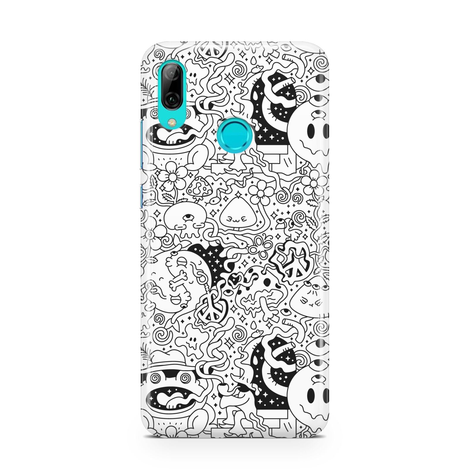 Psychedelic Cartoon Huawei P Smart 2019 Case