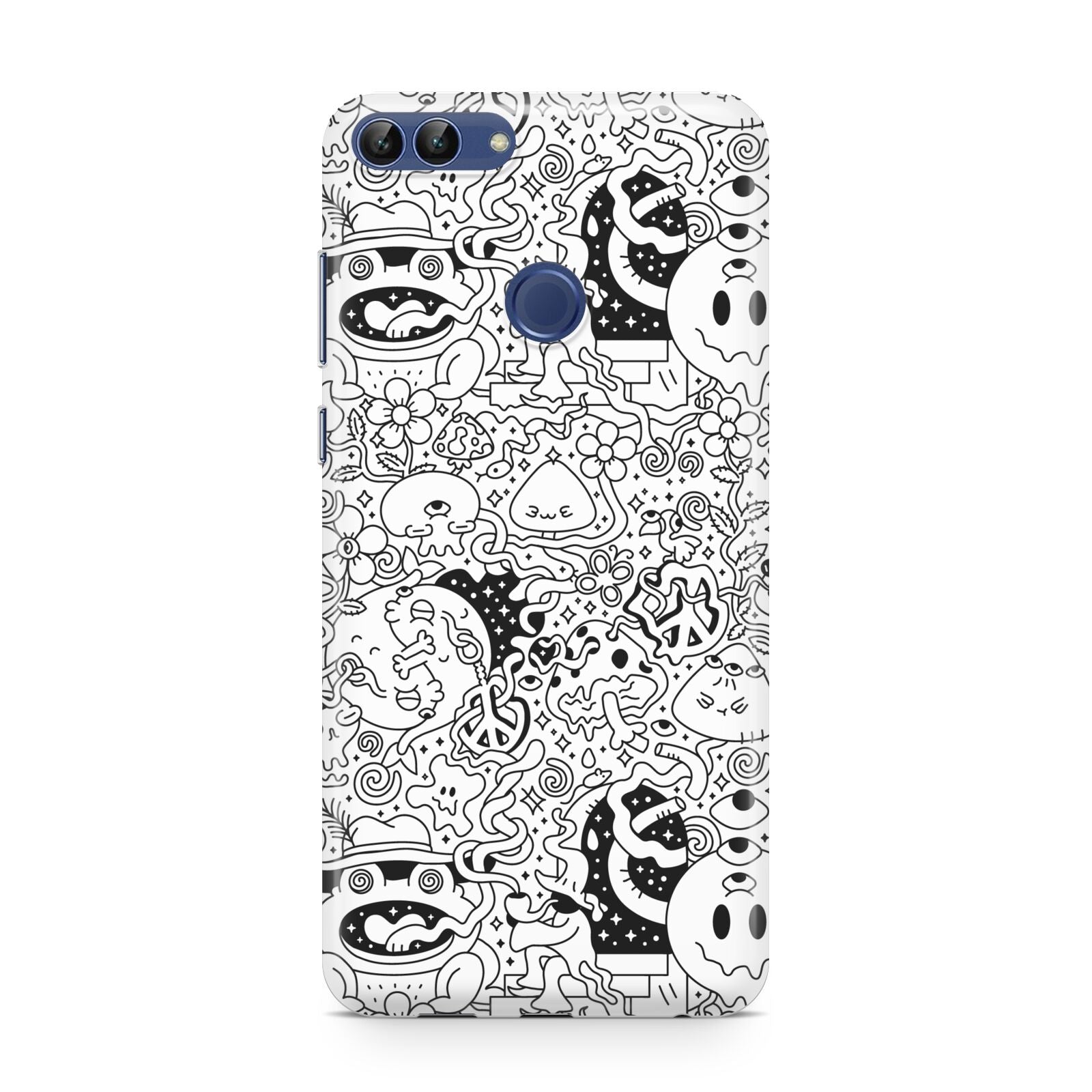 Psychedelic Cartoon Huawei P Smart Case