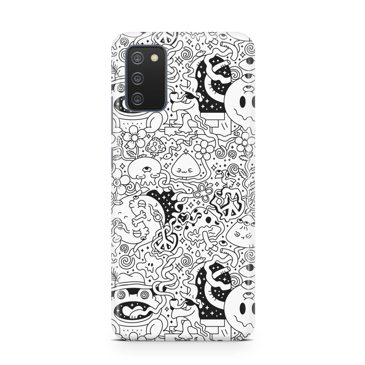 Psychedelic Cartoon Samsung A02s Case