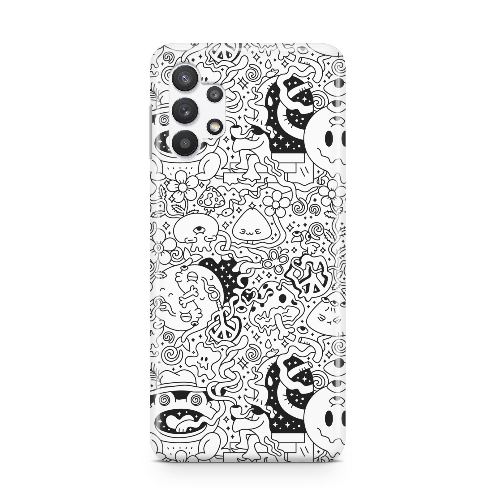 Psychedelic Cartoon Samsung A32 5G Case