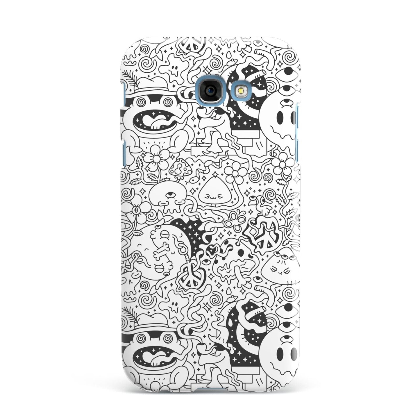 Psychedelic Cartoon Samsung Galaxy A7 2017 Case