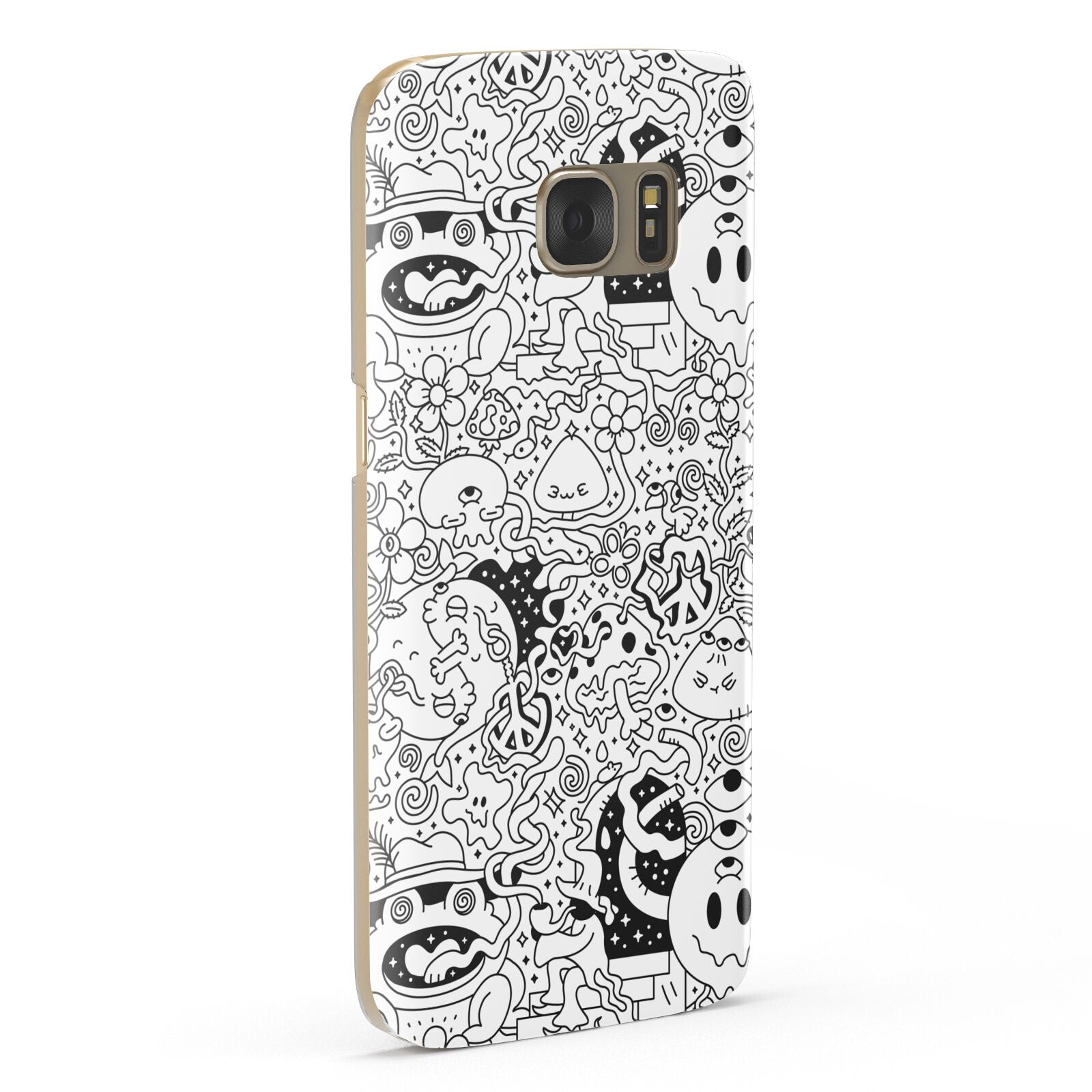 Psychedelic Cartoon Samsung Galaxy Case Fourty Five Degrees