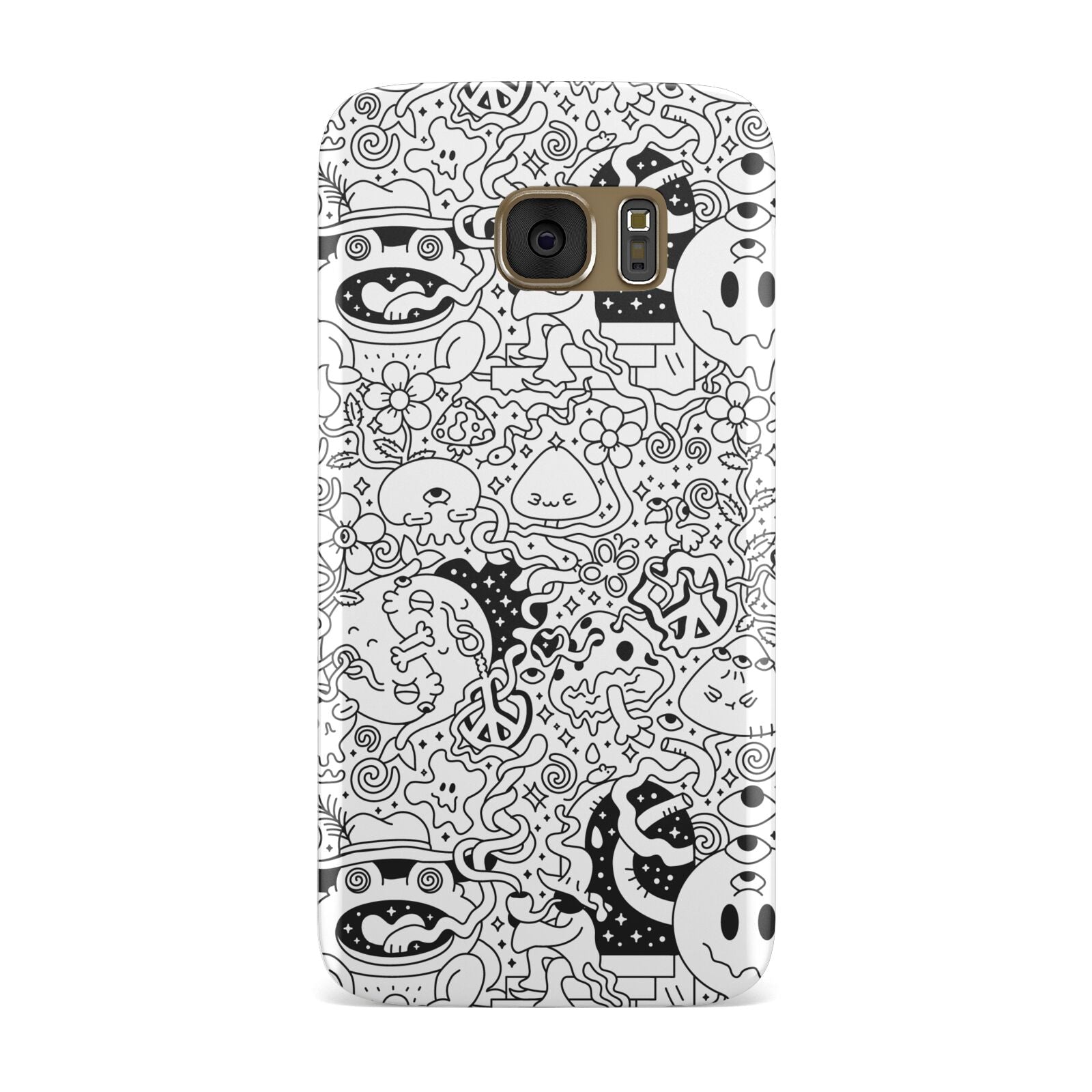 Psychedelic Cartoon Samsung Galaxy Case