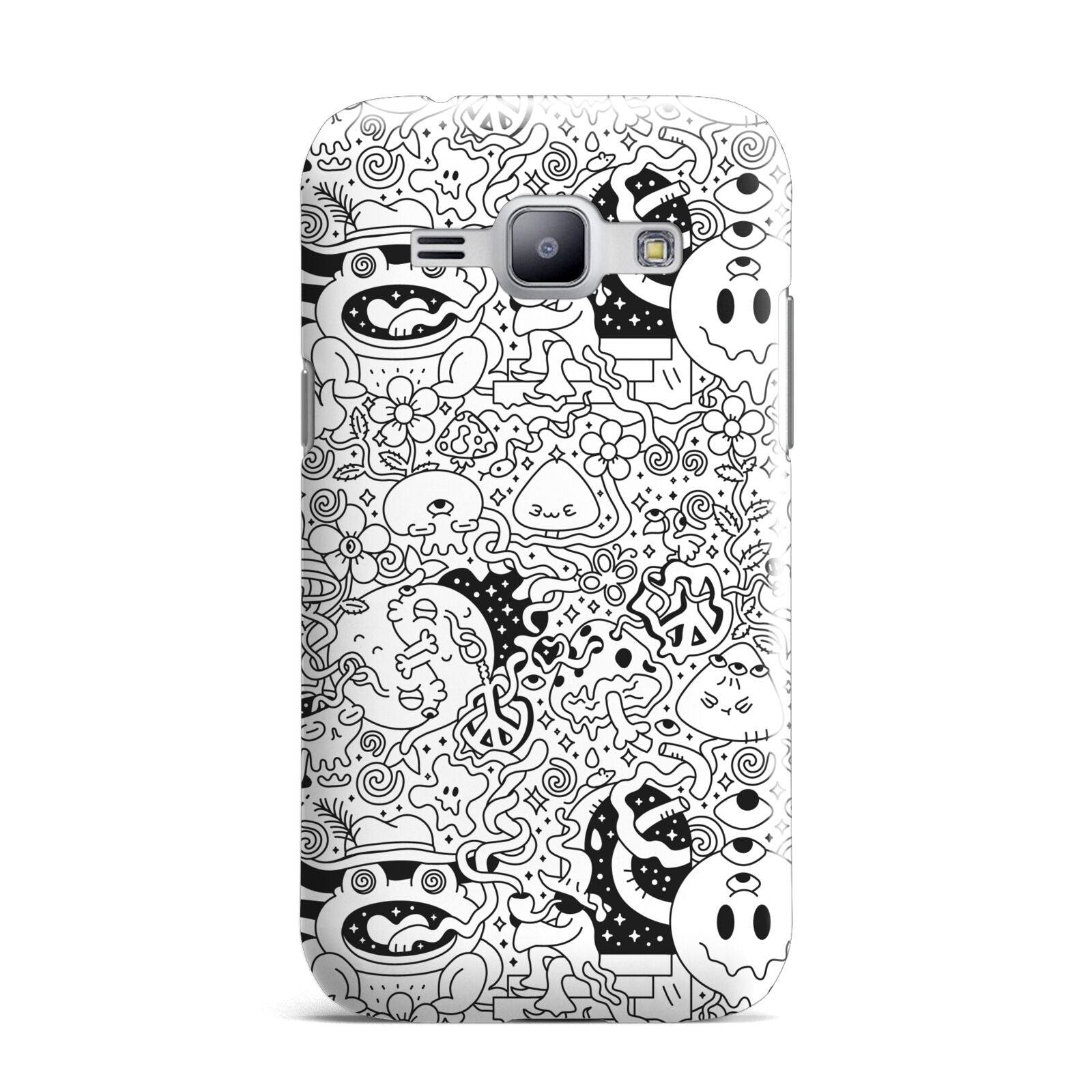 Psychedelic Cartoon Samsung Galaxy J1 2015 Case