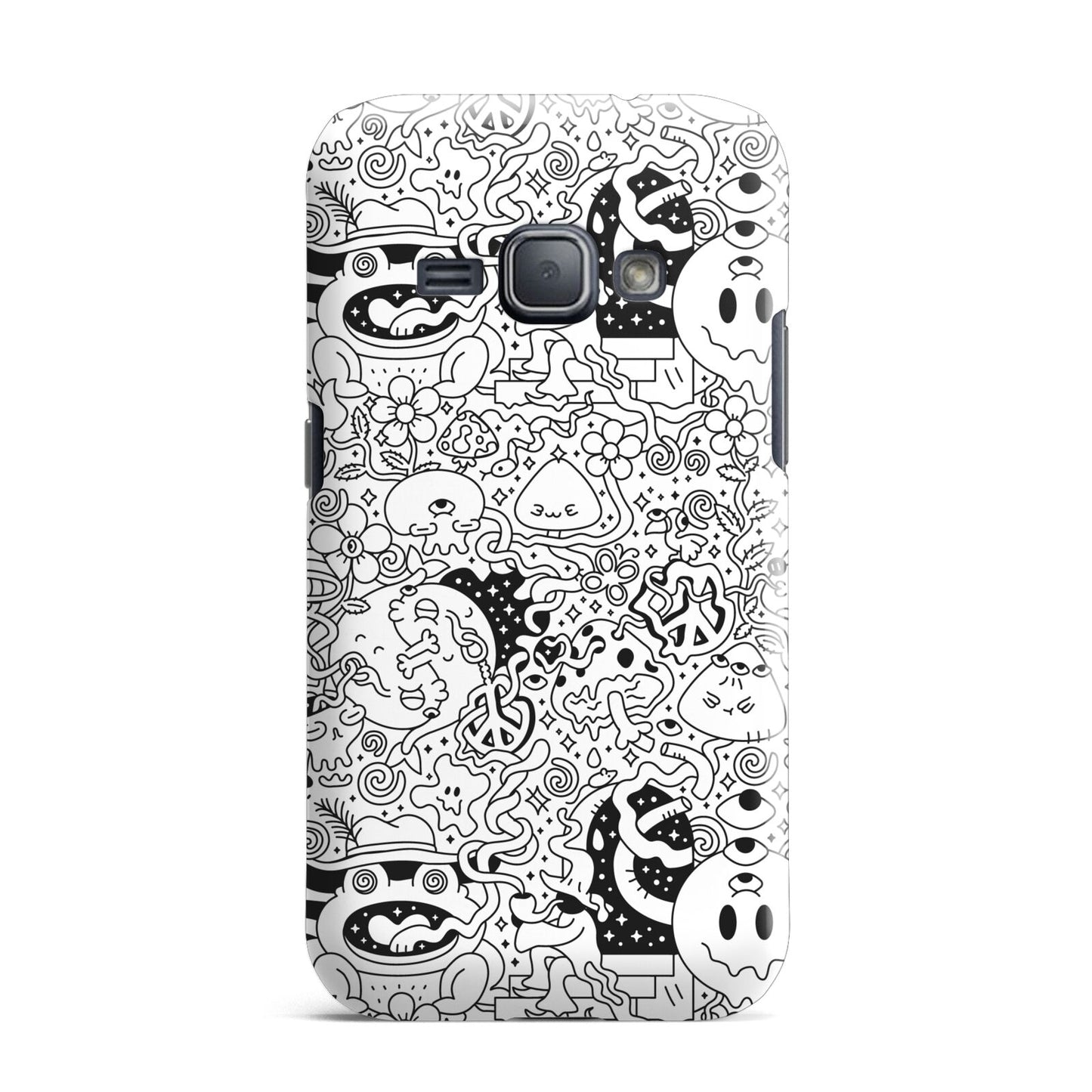 Psychedelic Cartoon Samsung Galaxy J1 2016 Case