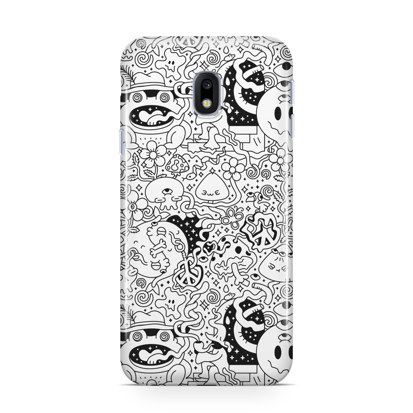 Psychedelic Cartoon Samsung Galaxy J3 2017 Case