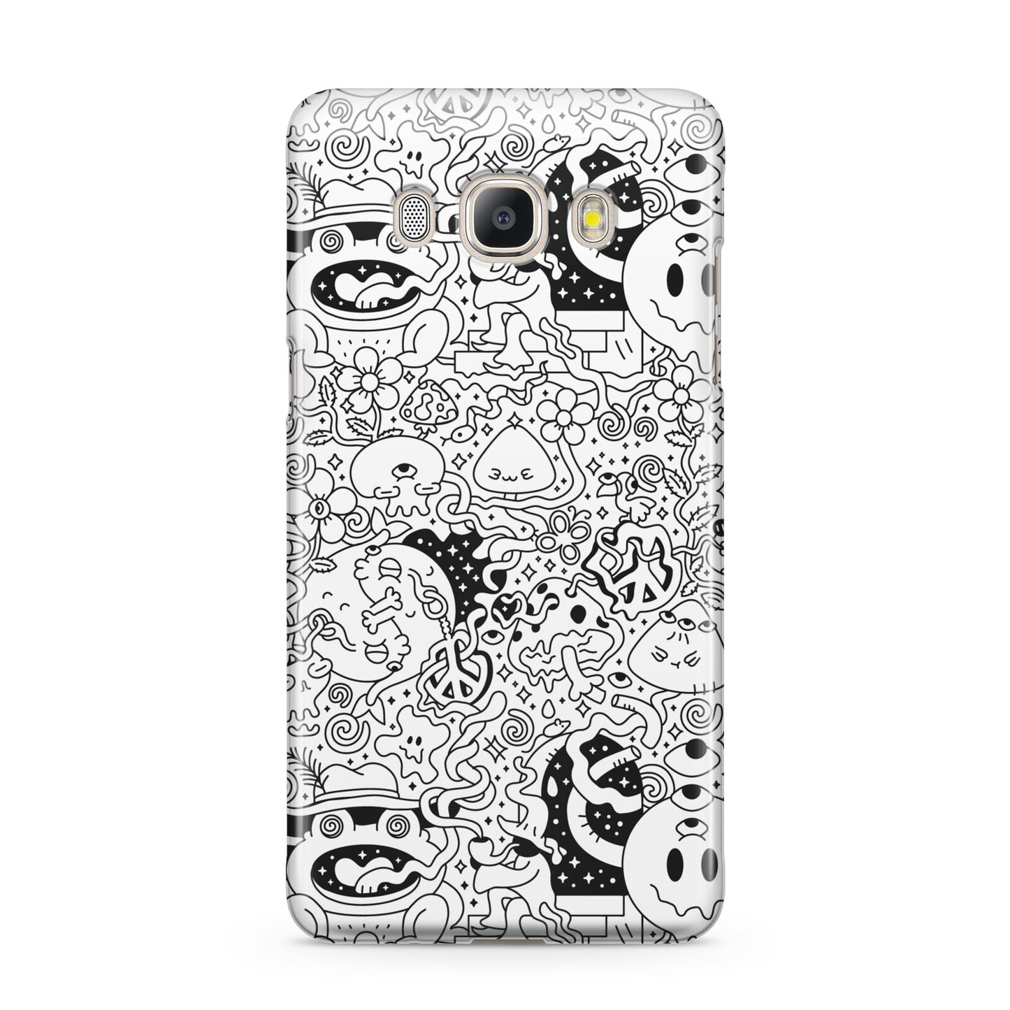 Psychedelic Cartoon Samsung Galaxy J5 2016 Case