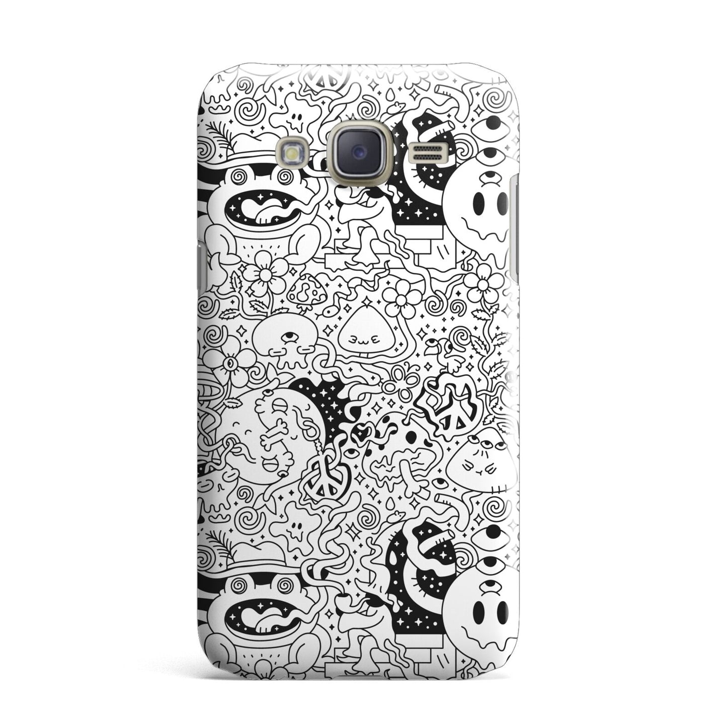 Psychedelic Cartoon Samsung Galaxy J7 Case