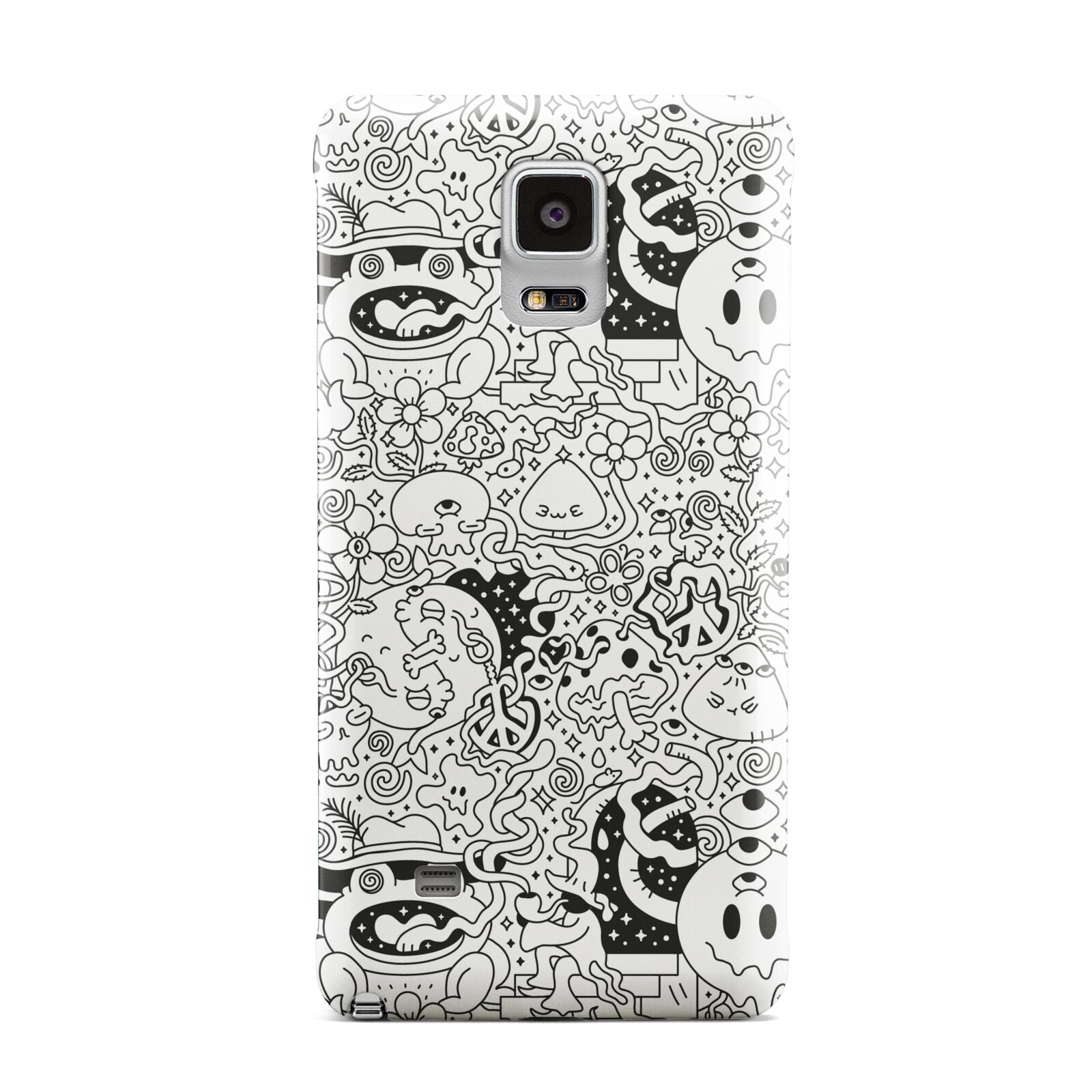 Psychedelic Cartoon Samsung Galaxy Note 4 Case