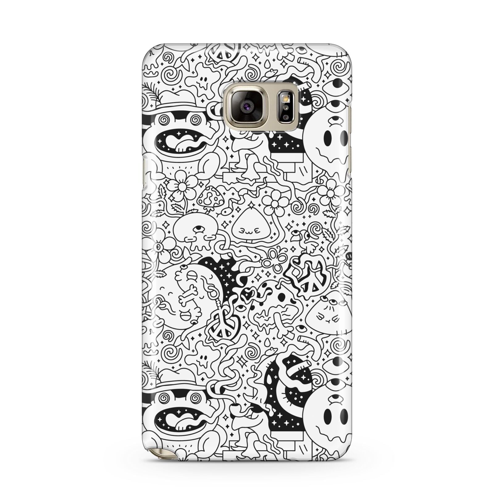 Psychedelic Cartoon Samsung Galaxy Note 5 Case