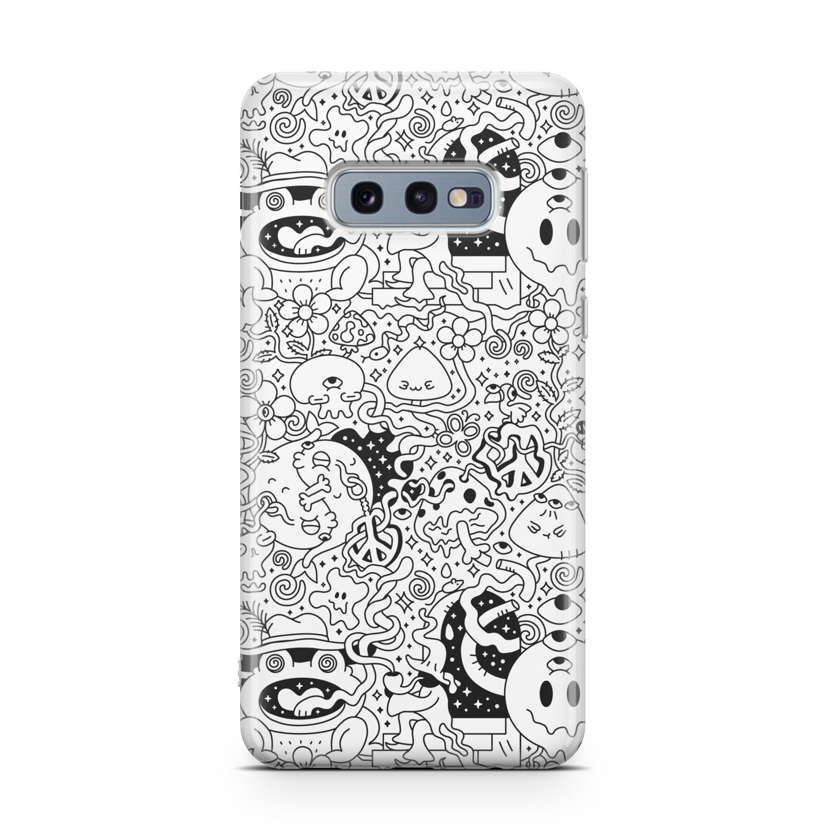 Psychedelic Cartoon Samsung Galaxy S10E Case