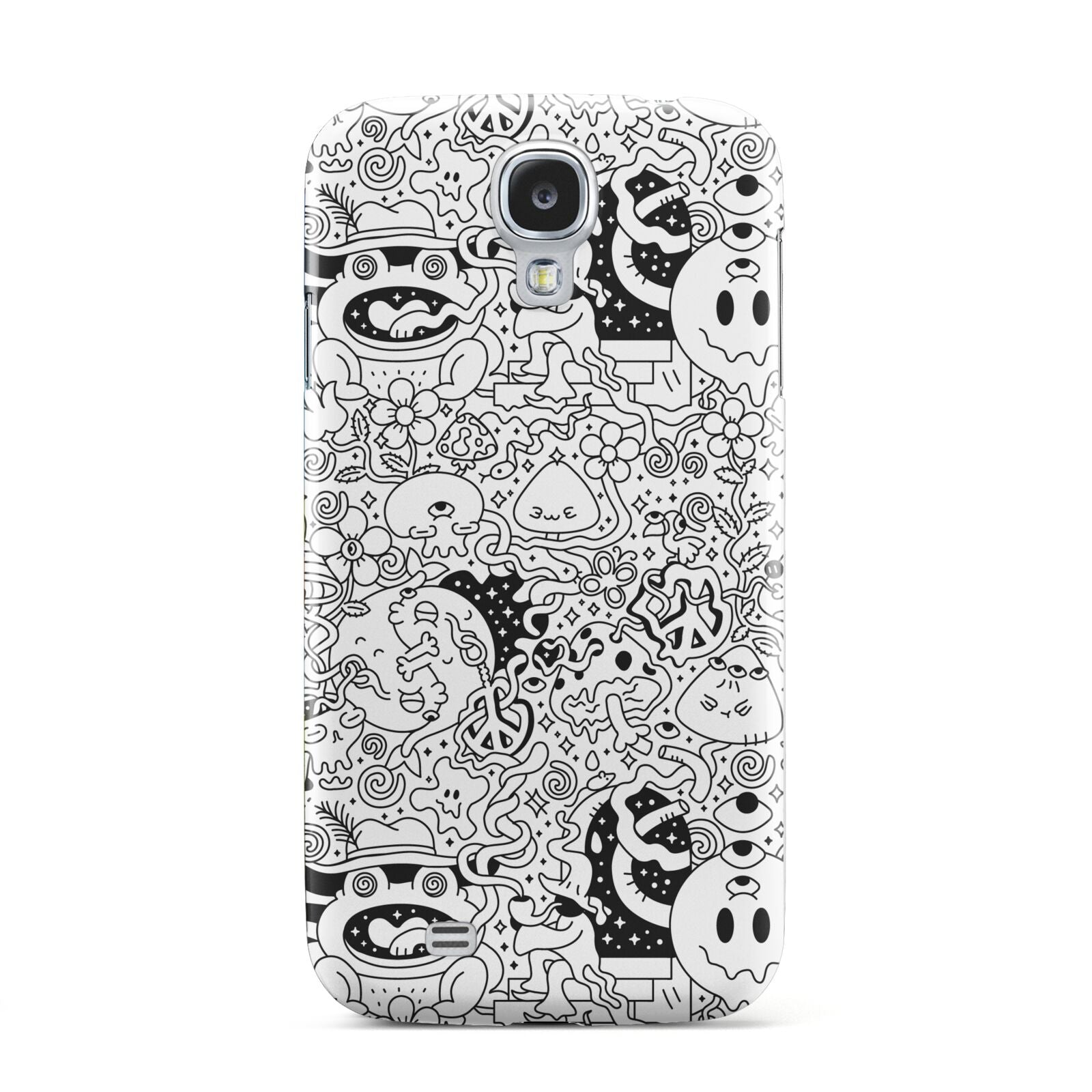 Psychedelic Cartoon Samsung Galaxy S4 Case