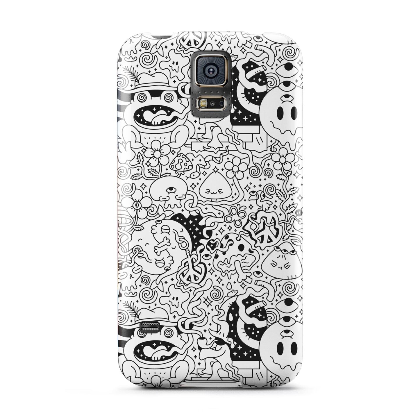 Psychedelic Cartoon Samsung Galaxy S5 Case