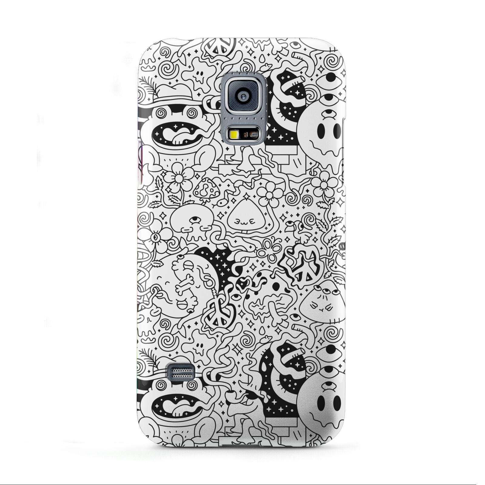 Psychedelic Cartoon Samsung Galaxy S5 Mini Case