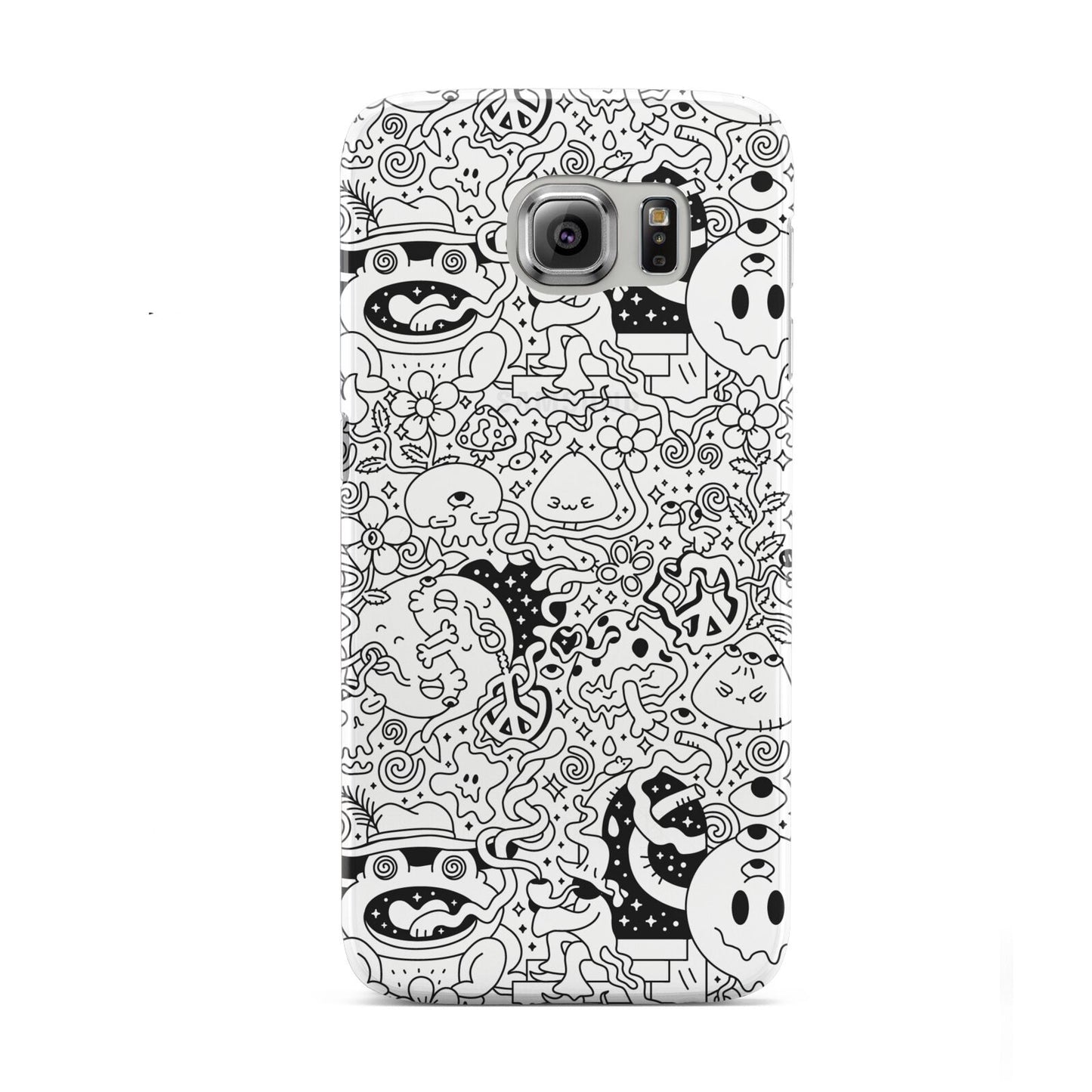 Psychedelic Cartoon Samsung Galaxy S6 Case