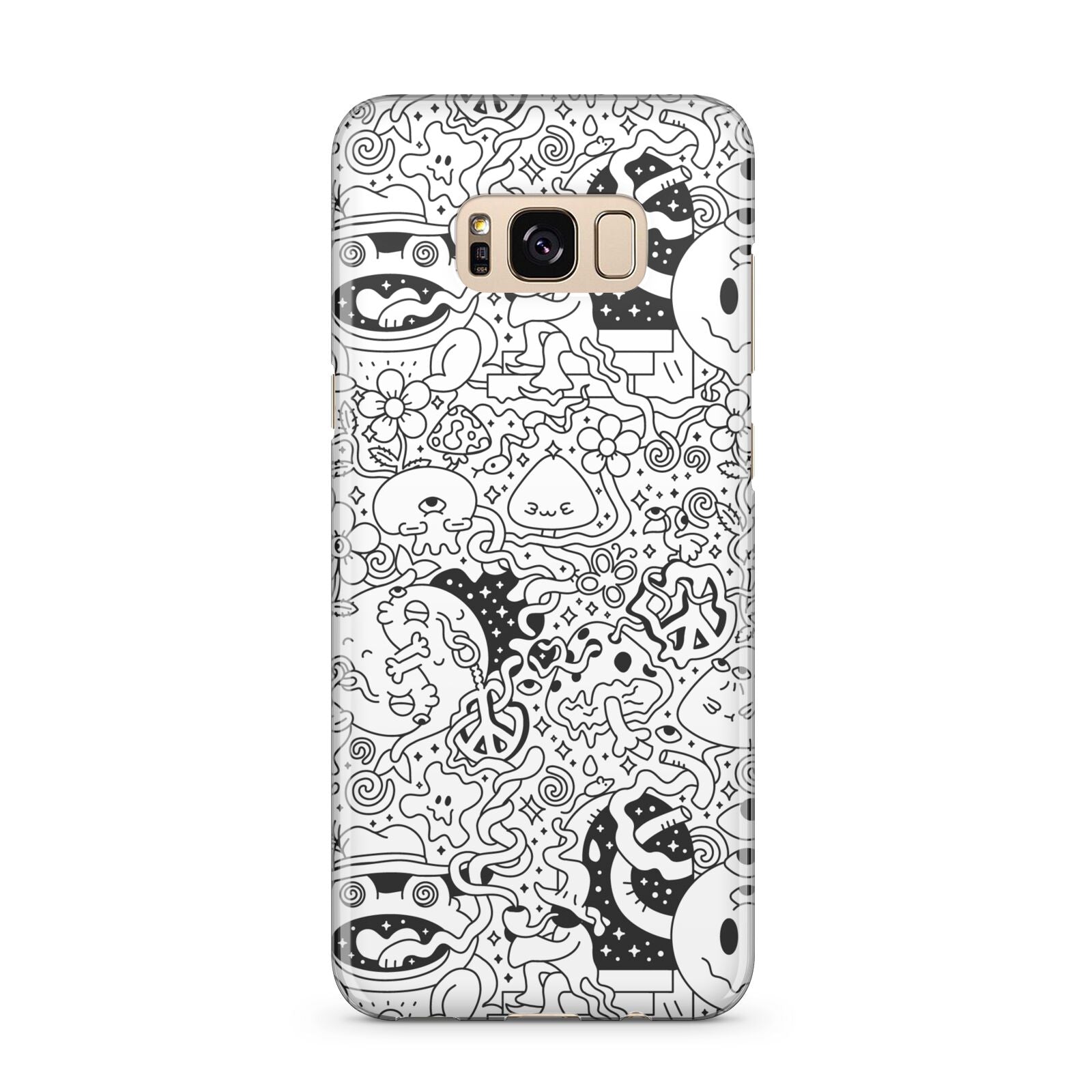 Psychedelic Cartoon Samsung Galaxy S8 Plus Case
