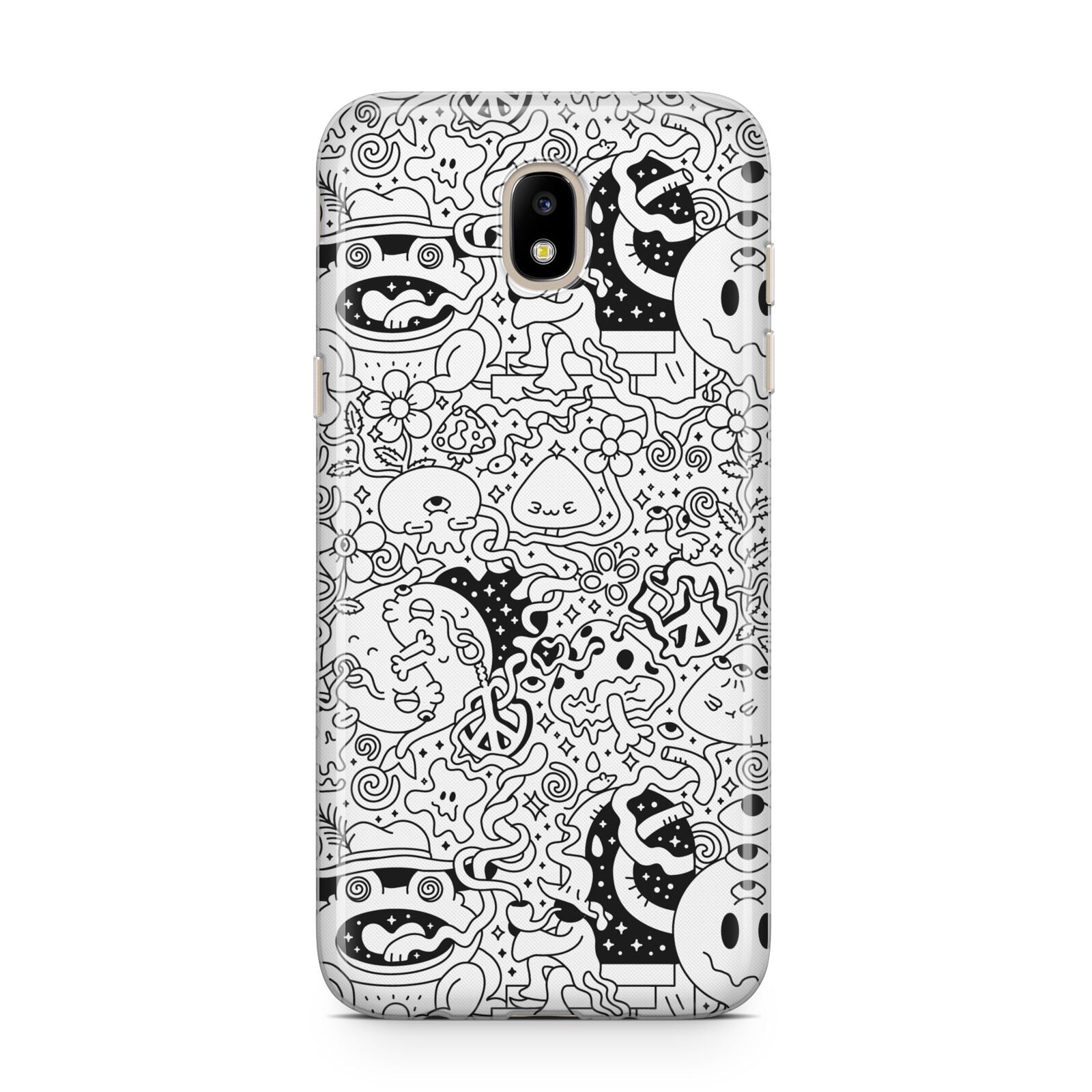 Psychedelic Cartoon Samsung J5 2017 Case