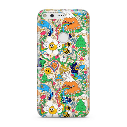 Psychedelic Trippy Google Pixel Case