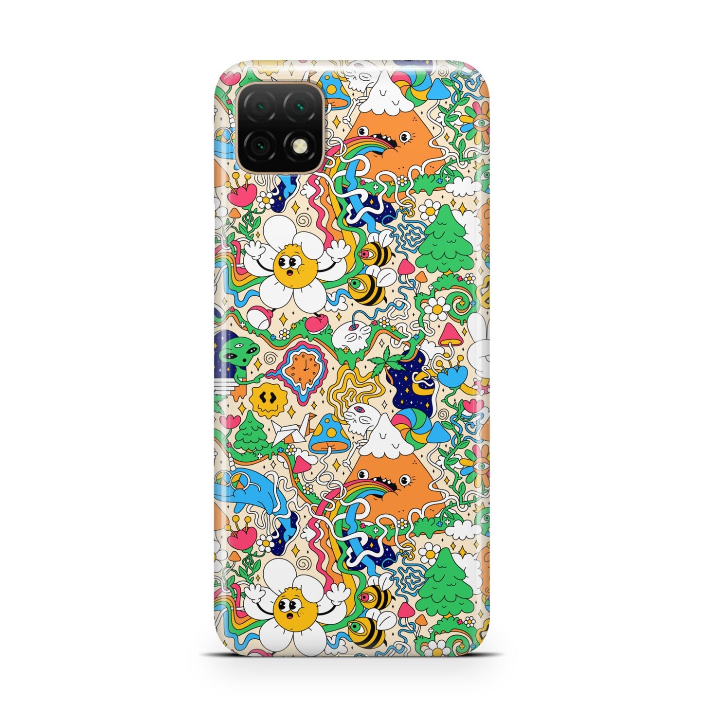 Psychedelic Trippy Huawei Enjoy 20 Phone Case